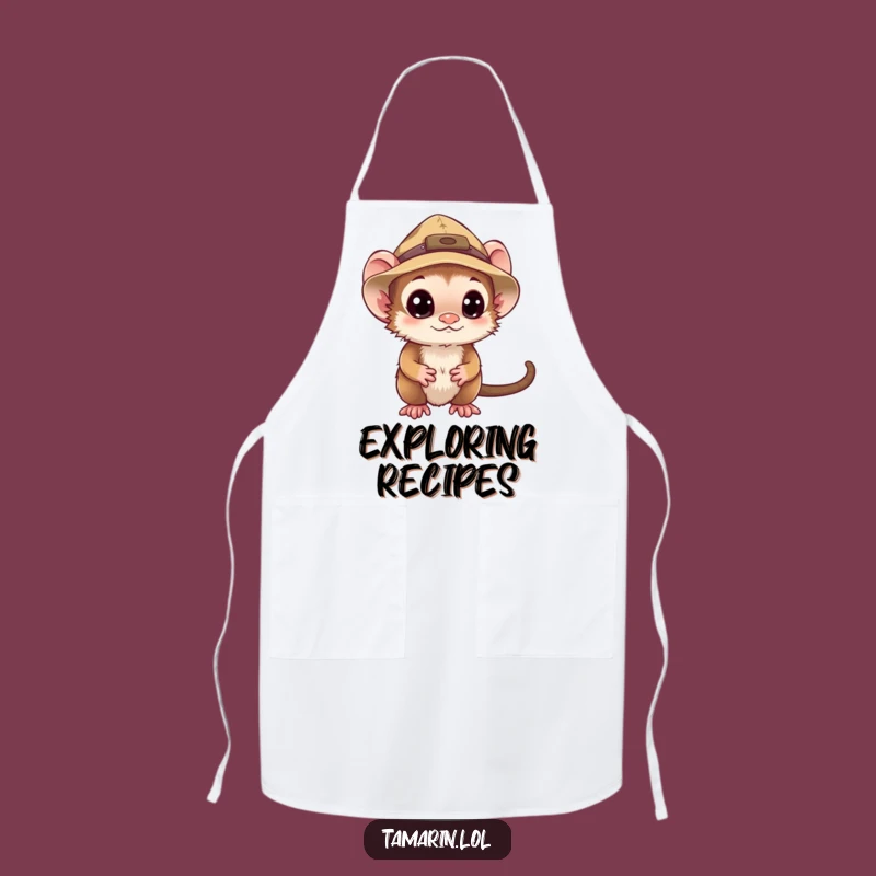 Funny Explorer Tamarin Apron: Cook Up Hilarious Discoveries