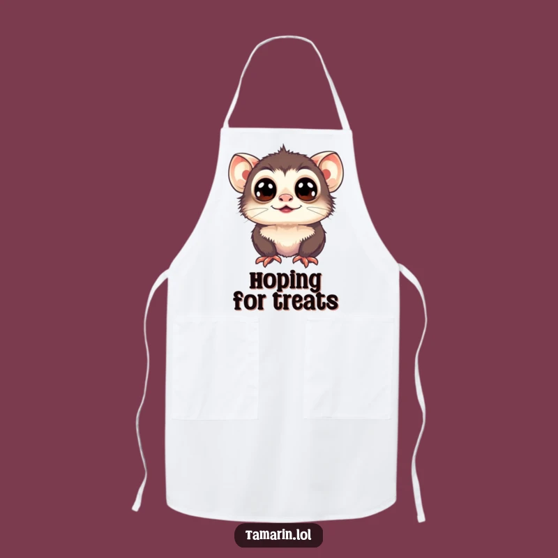 Funny Tamarin Wide Eyes Apron: Kitchen Cheer - Hilarious Gift for Happy Cooks