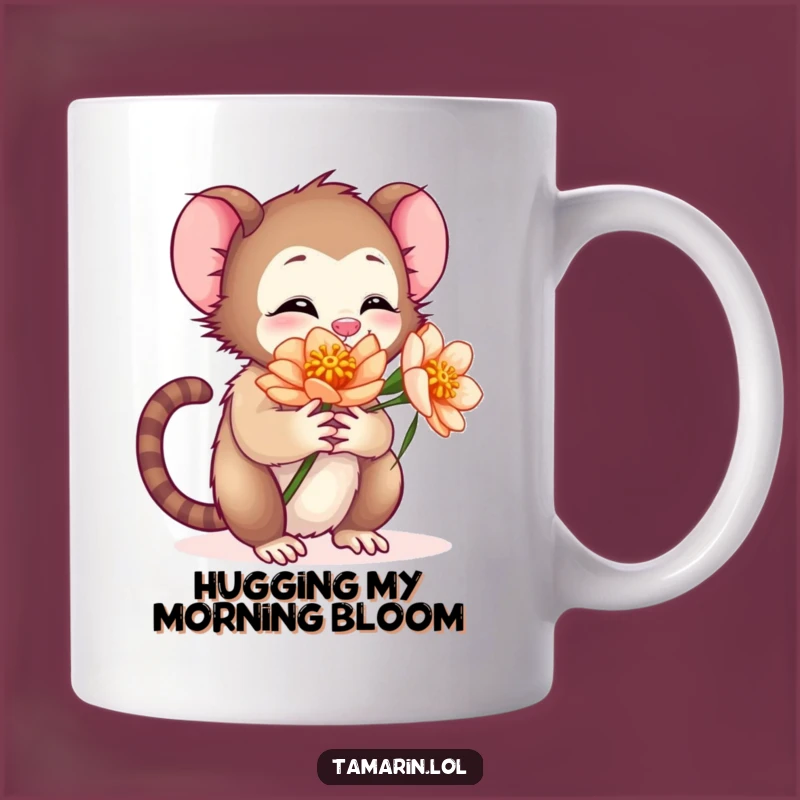 Funny Tamarin Hug Mug: Adorable Nature Lover - Perfect Gift!