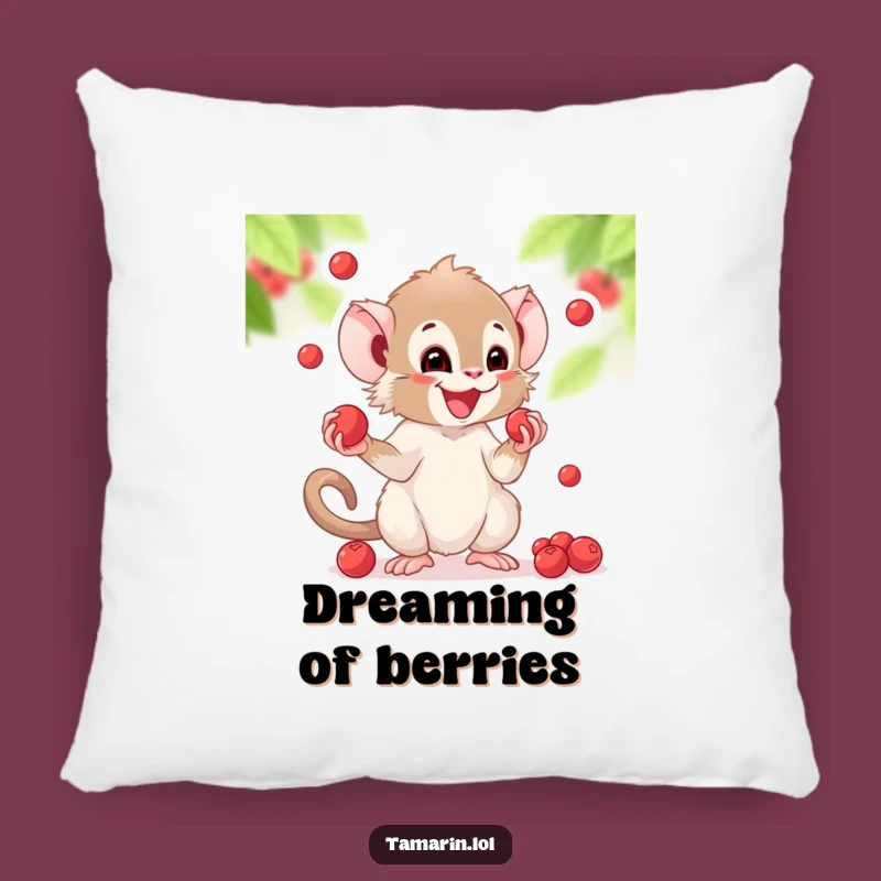 Funny Juggling Tamarin Pillow: Cozy Comfort and Glee, Unique Funny Gift!