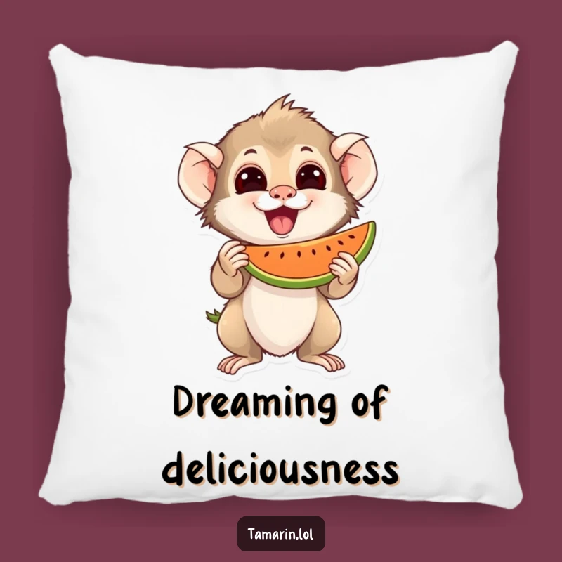 Funny Tamarin Pillow: Fruit Lover Design, Soft & Delicious Funny Gift.