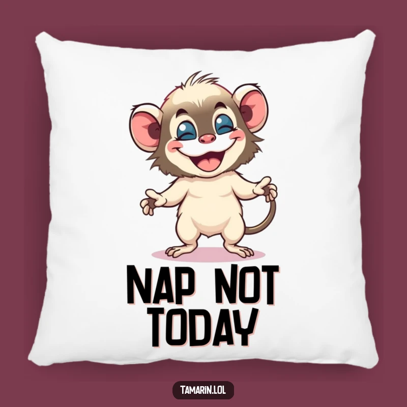 Funny Tamarin Dance Pillow: Comfy Primate Fun & Adorable Funny Gift