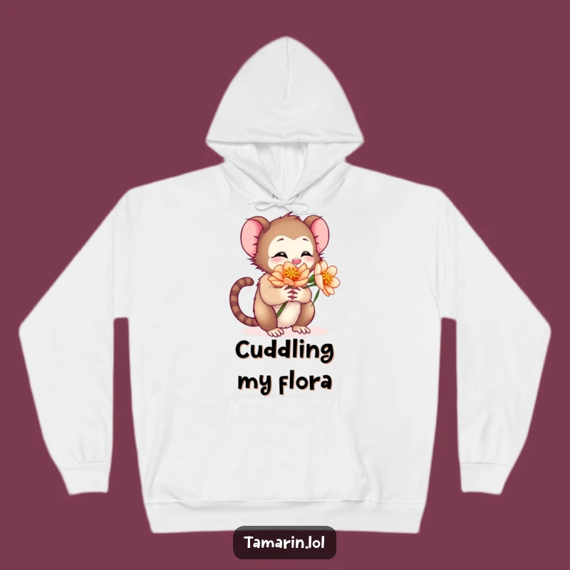 Cozy Funny Tamarin Hoodie: Warm Hugs from Nature - Ideal Gift!