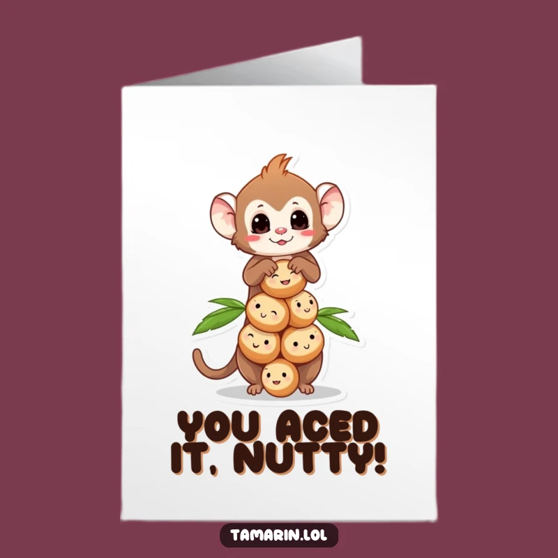 Free Printable Congrats Card: Tamarin Coconut Pro Downloadable Gift