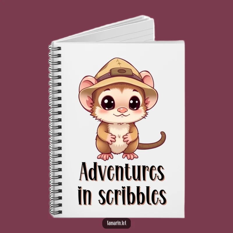 Funny Explorer Tamarin Notebook: Jot Down Your Curious Discoveries