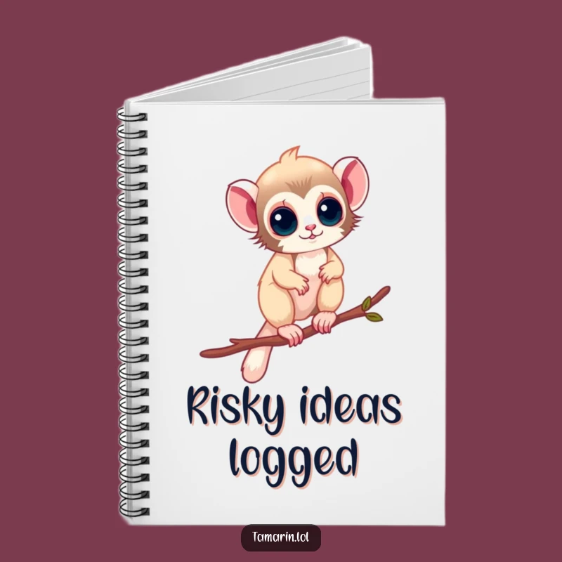 Funny Journal: Tamarin Balancing Theme, Perfect Funny Gift for Planners!