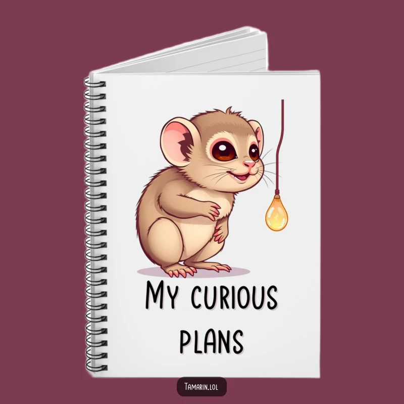 Funny Tamarin Notebook: Curiosity Journal, Hilarious Gift for Thinkers