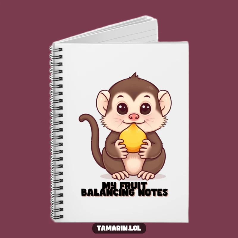 Funny Tamarin Fruit Notebook: Balancing Act Journal - Hilarious Gift for Notes