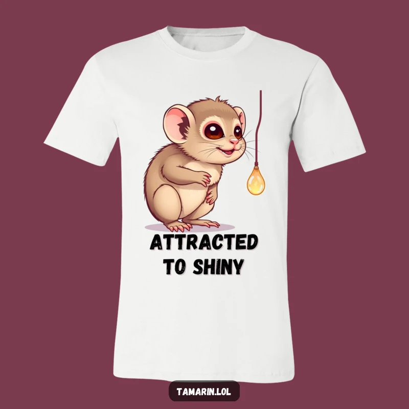 Funny Tamarin Curiosity T-Shirt: Sparkle Hunter, Hilarious Outfit!