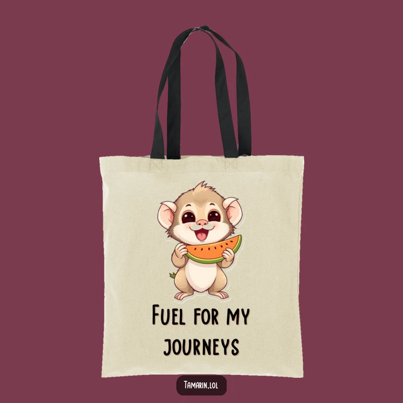 Funny Tamarin Tote Bag: Fruit Lover Design, Carry Your Snacks, Practical Funny Gift.